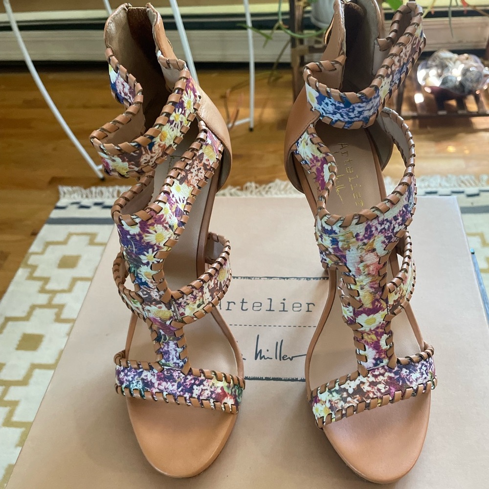 Nicole Miller High Heeled Sandals NWT